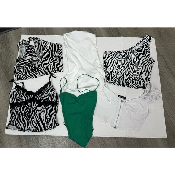 SHEIN Going Out Tops Tanks Animal Print Size Small - Picture 1 of 4